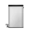 Eko Pedaalemmer Essential Met 3 Binnenemmers Voor Het Scheiden Van Afval Geborsteld Rvs 3X9L