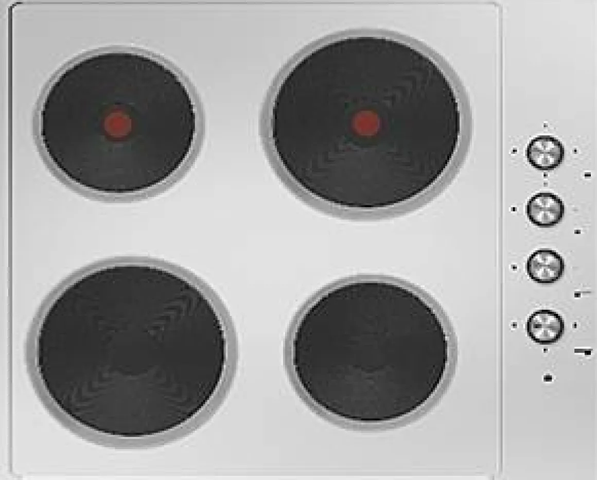 Electrum Elektrische Kookplaat 4 Zones Ps6042Ex Rvs 60Cm