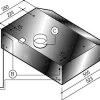 Electrum Onderbouw Afzuigkap Uh611Lx Rvs 60Cm