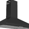 Electrum Schouwafzuigkap Ch 9102 Bl 90Cm Zwart
