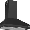 Electrum Schouwafzuigkap Ch 6102 Bl Zwart 60Cm