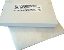 Electrum Set Van 5 Vetfilters Voor Afzuigkap Acrf-605