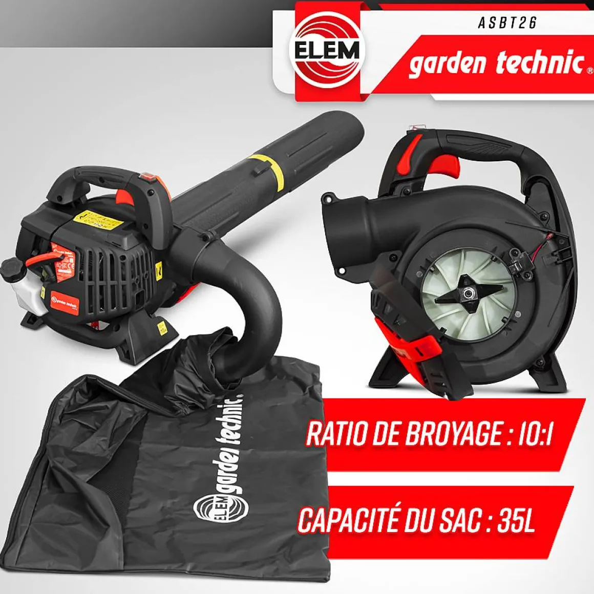 Elem Garden - Hoover Blazer Hakselaar 25.4Cc