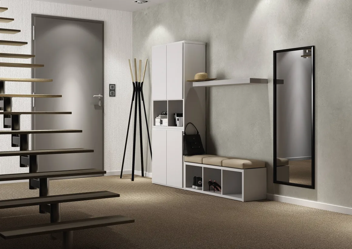 Elements Kast Deur Wit