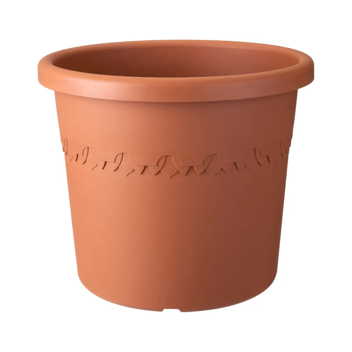 Elho Bloempot Algarve Cilindro Rond O21Cm Terra