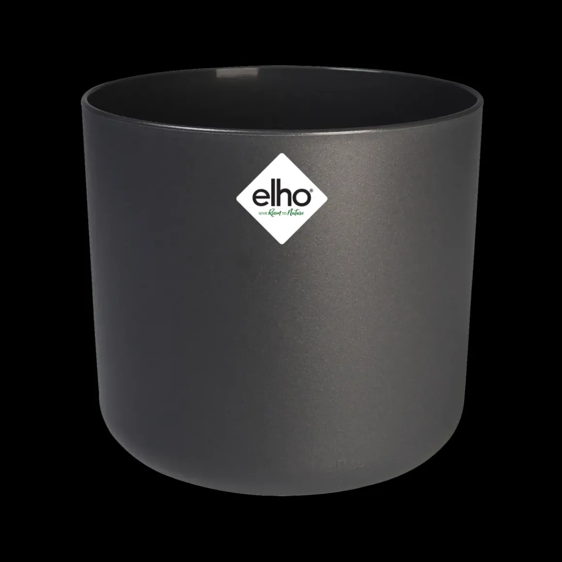 Elho Bloempot B.For Soft Rond O30Cm Antraciet