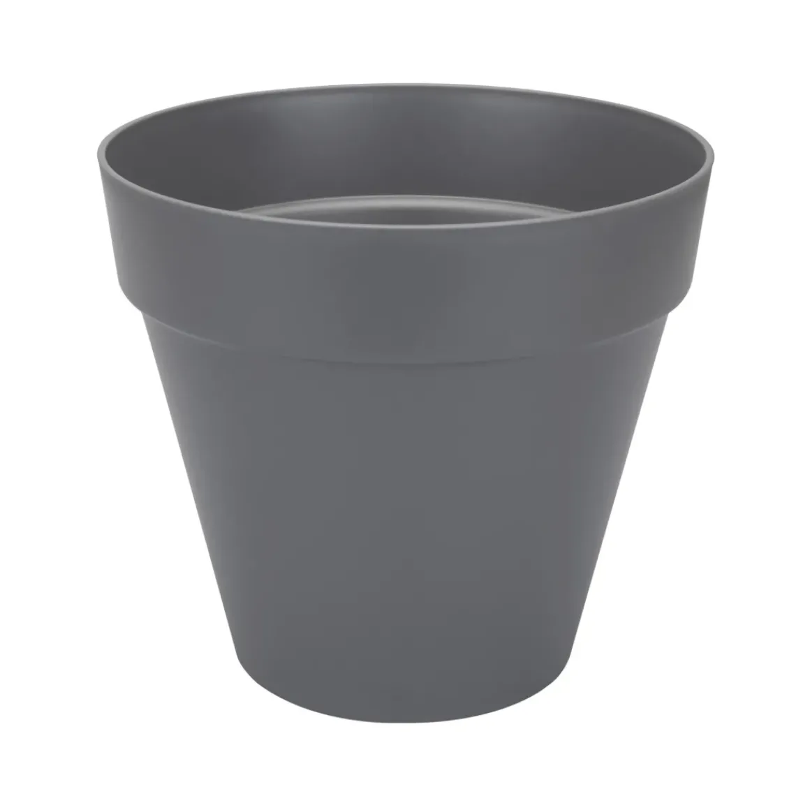 Elho Bloempot Loft Urban Rond Wielen O40Cm Antraciet