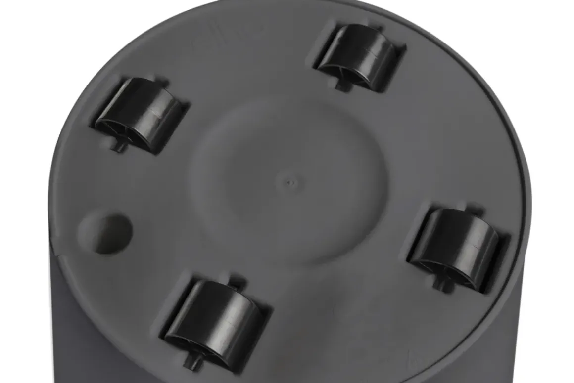Elho Bloempot Loft Urban Rond Wielen O40Cm Antraciet