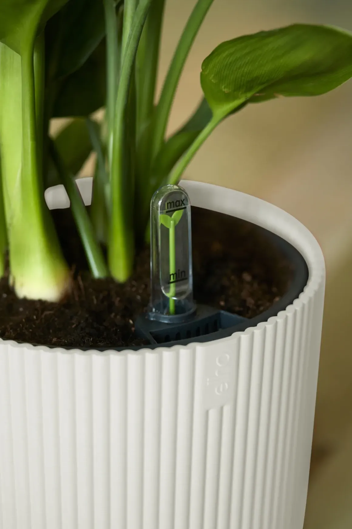 Elho Bloempot Vibes Fold Rond O30Cm Wit