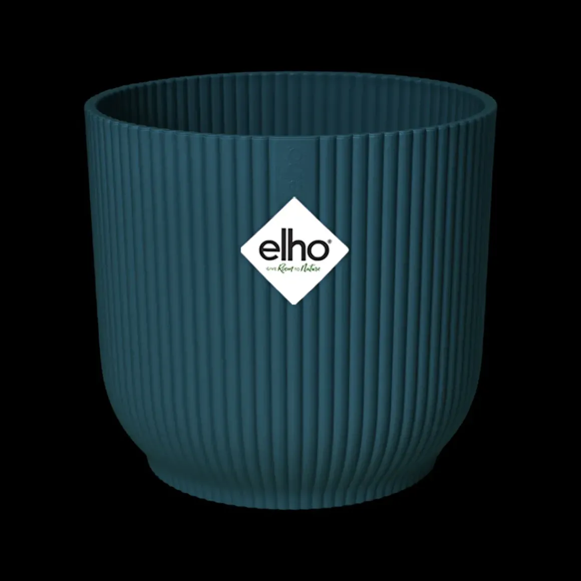 Elho Bloempot Vibes Fold Rond O22Cm Deep Blue