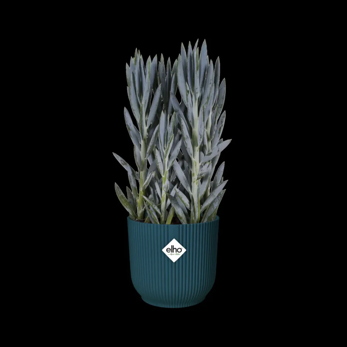 Elho Bloempot Vibes Fold Rond O22Cm Deep Blue
