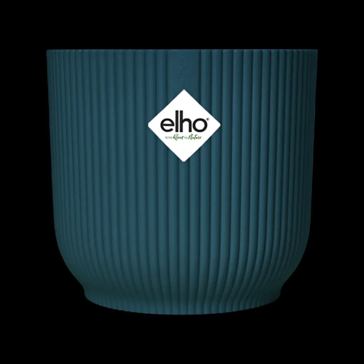 Elho Bloempot Vibes Fold Rond O22Cm Deep Blue