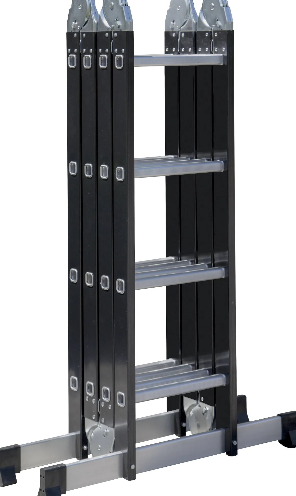 Escalo Vouwladder Multifold 2-In-1 Zwart