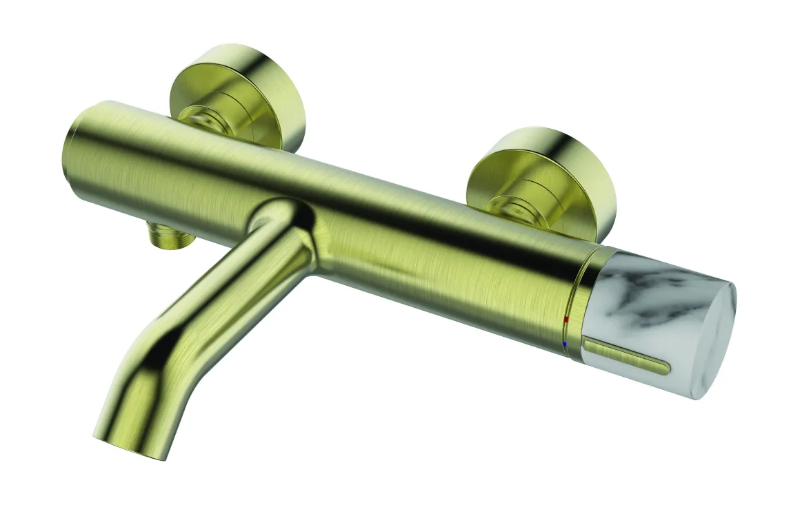 Essebagno Badmengkraan Manopola Goud Geborsteld