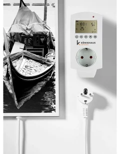 Eurom Infraroodwarmtepaneel Sani 600W Zwart