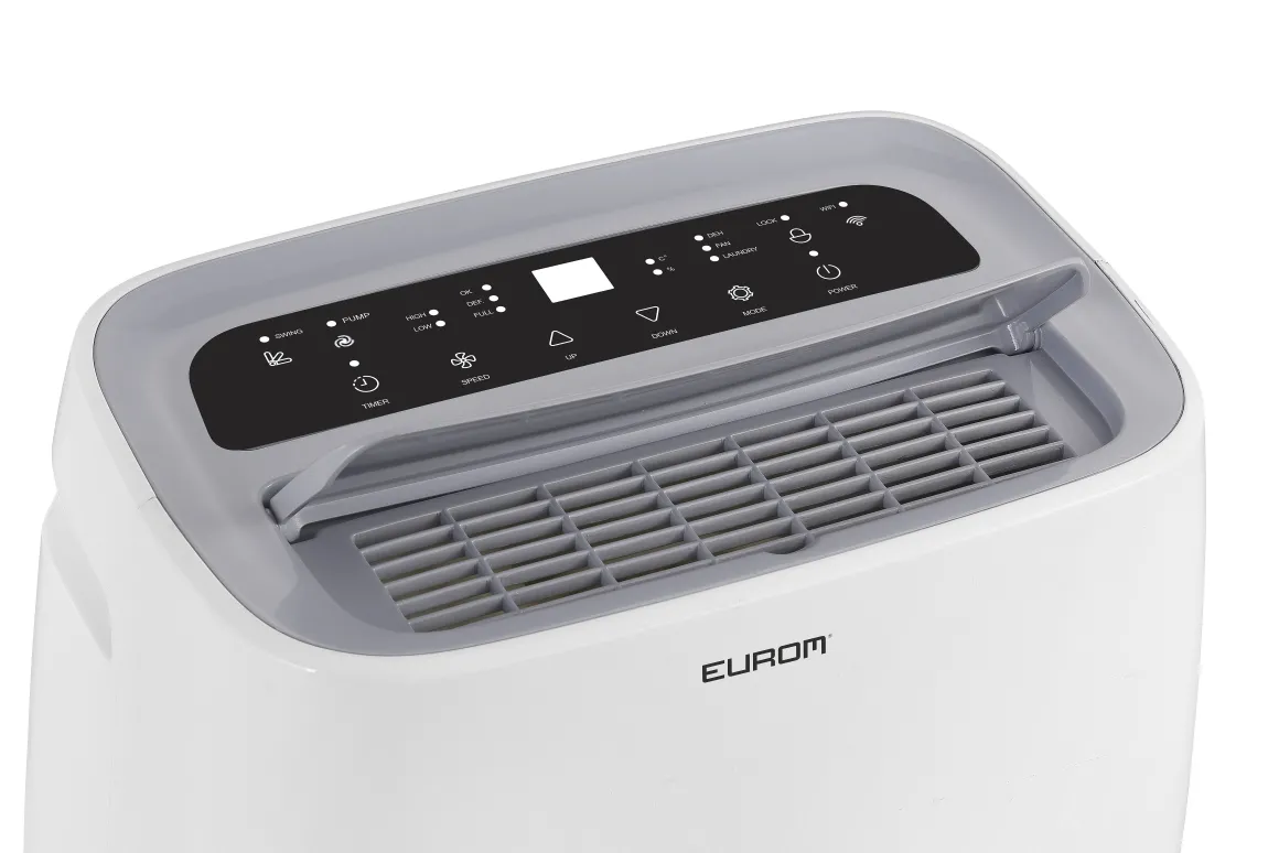 Eurom Luchtontvochtiger Drybest 30 Wifi 30L/24U Wit