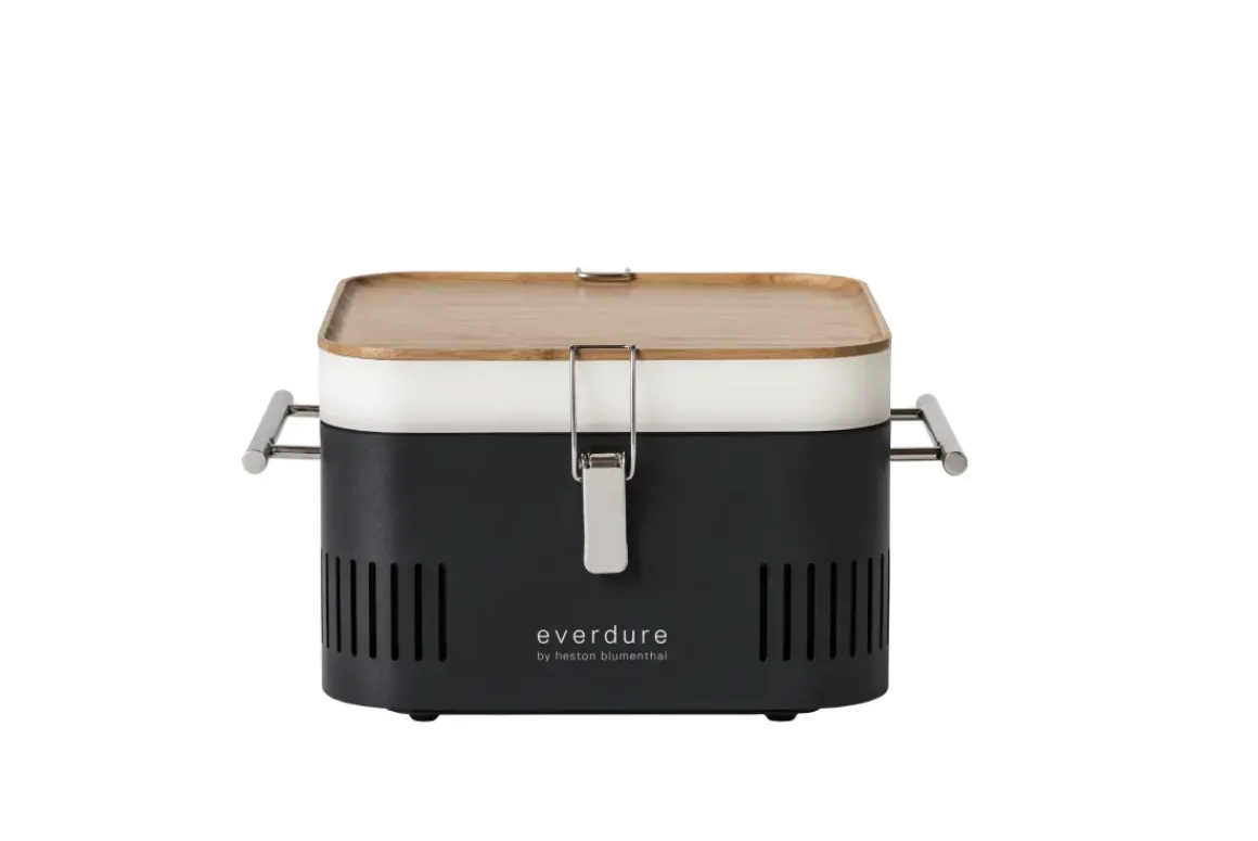 Everdure Cube Houtskool Barbecue Khaki 38,4X31,6X22,4Cm