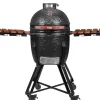 Eviq Kamado 18" Keramische Barbecue Grijs