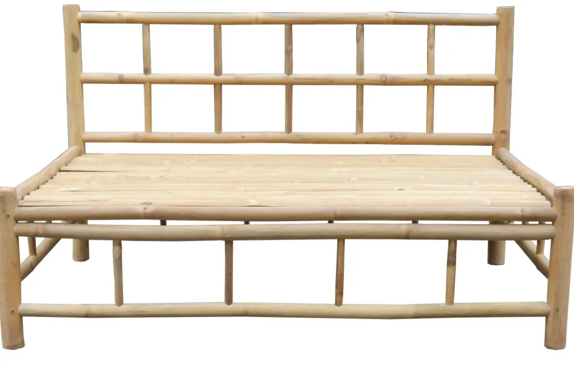 Exotan Tuinbank Bamboo Pallet Bamboe Bruin 120X80X70Cm