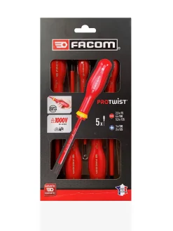 Facom Schroevendraaierset – 5 Stuks