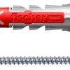 Fischer Nylon Plaatplug Pd 8Mm + Schroef 5St.