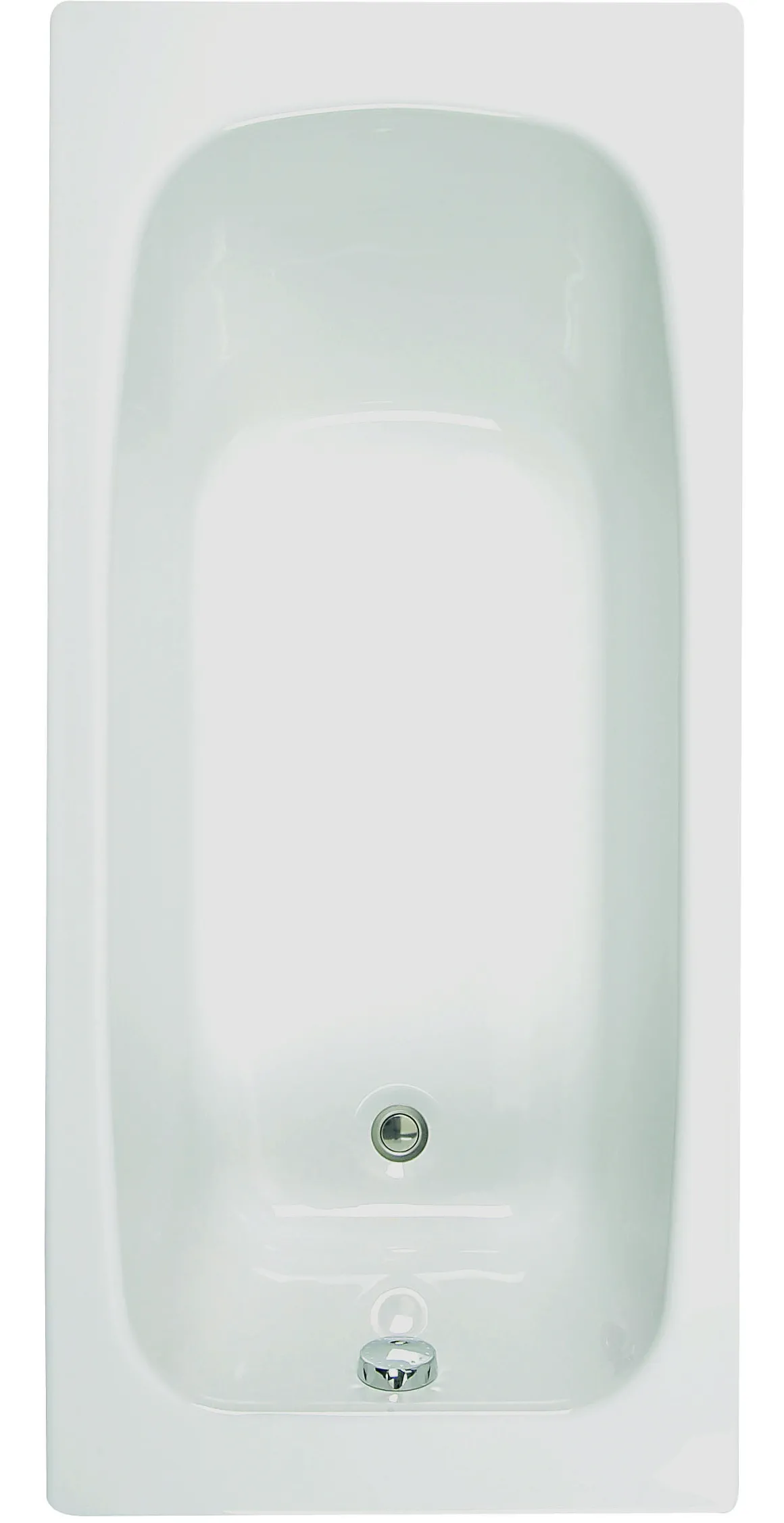 Flavis Plaatsbesparend Rechthoekig Bad - 140 X 70 X 55-58 Cm - Toplax®