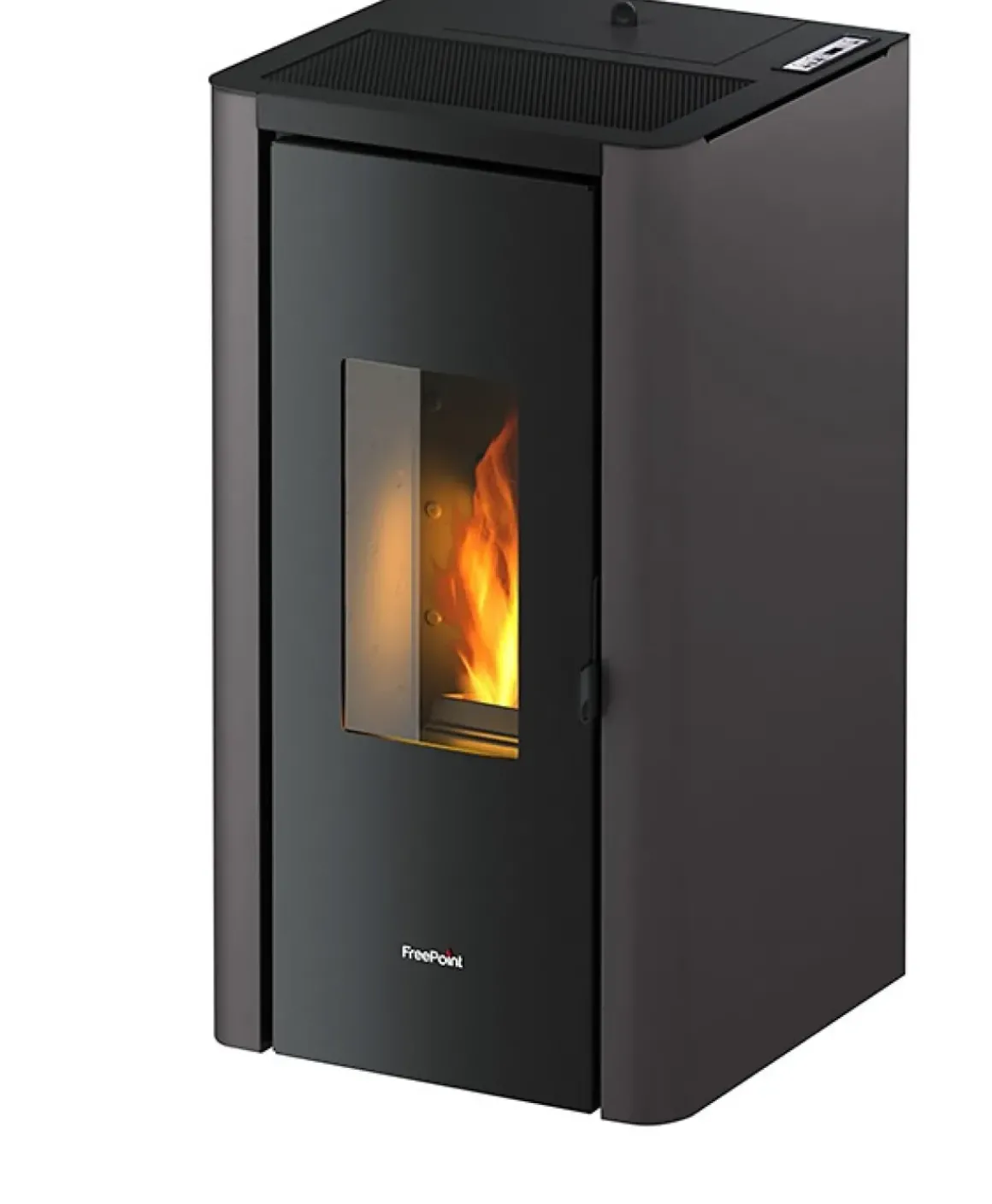 Freepoint Pelletkachel Indigo Evo Zwart 7Kw