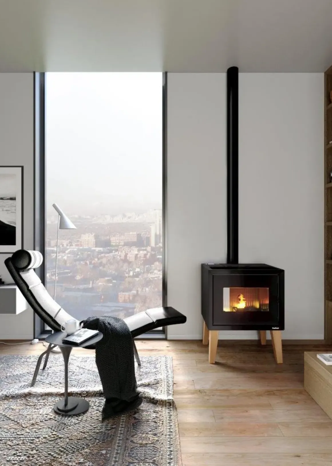 Freepoint Pelletkachel Modo 10,5Kw