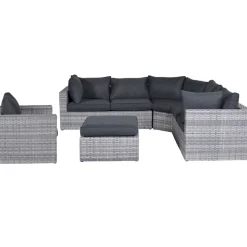 Garden Impressions Carlo Loungeset 5-Delig Xl - Licht Grijs