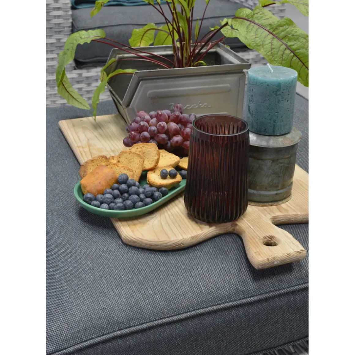 Garden Impressions Carlo Loungeset 5-Delig Xl - Licht Grijs