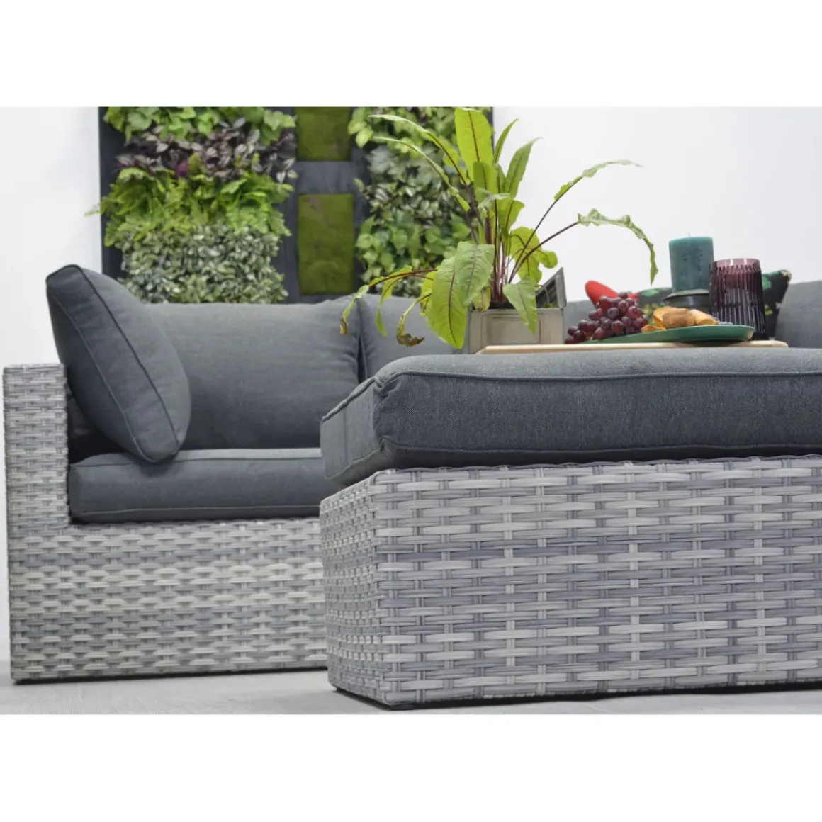 Garden Impressions Carlo Loungeset 5-Delig Xl - Licht Grijs