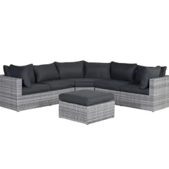 Garden Impressions Carlo Loungeset 5-Delig Xl - Licht Grijs