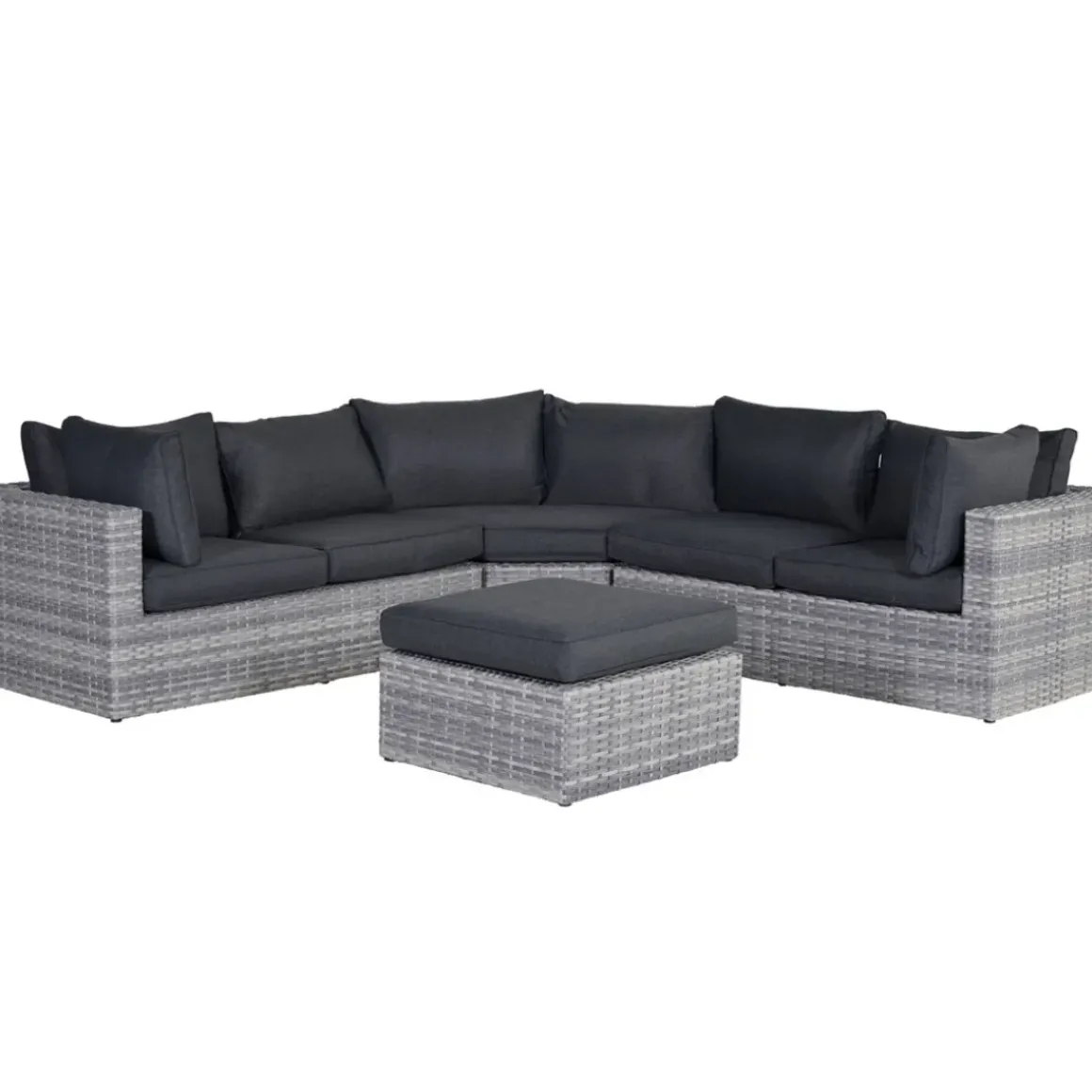 Garden Impressions Carlo Loungeset 5-Delig Xl - Licht Grijs