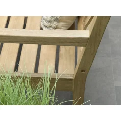 Garden Impressions Cato Parkbank L160 - Eucalyptus White Wash