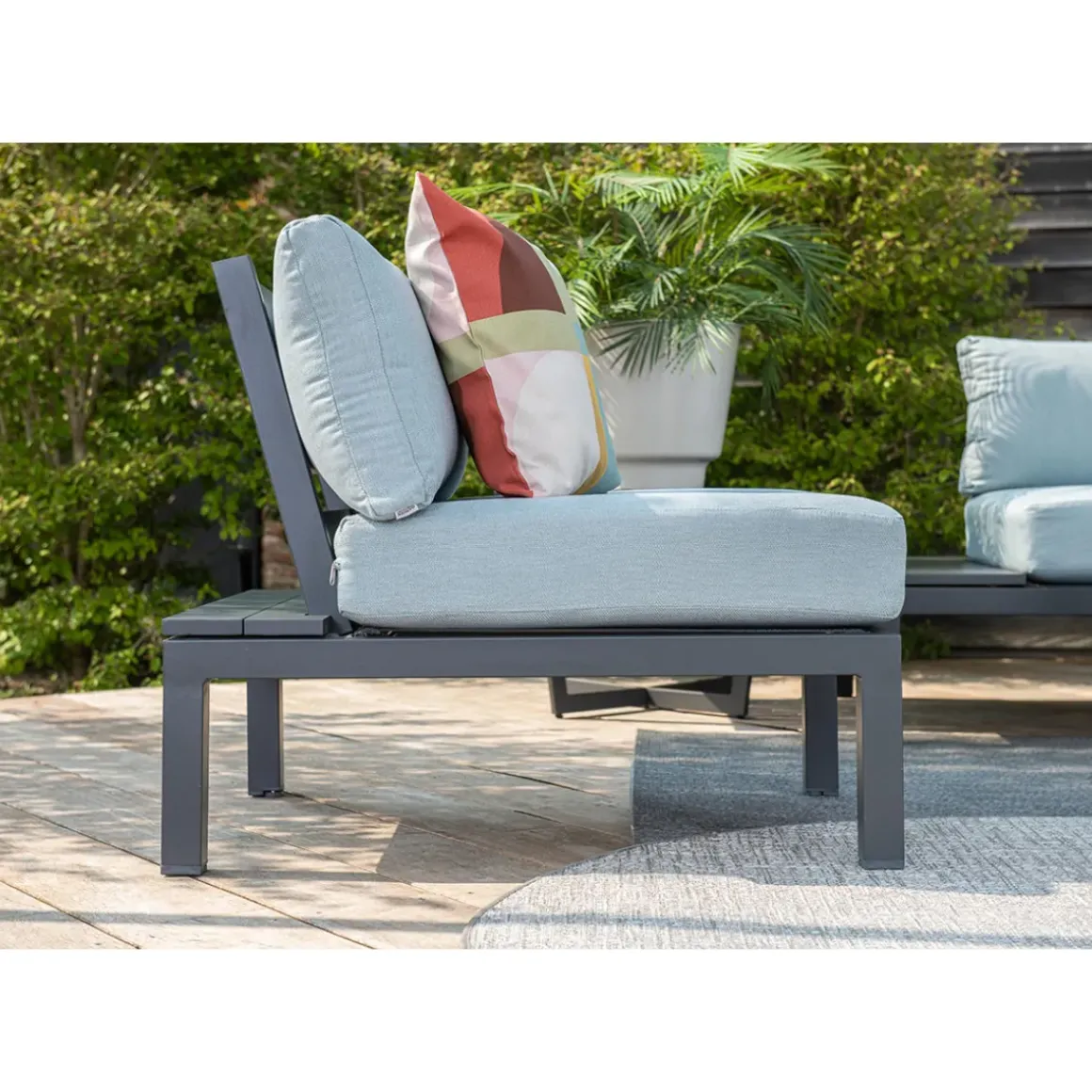 Garden Impressions Lena Loungeset 4-Delig - Mint Grijs