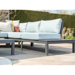 Garden Impressions Lena Loungeset 4-Delig - Mint Grijs