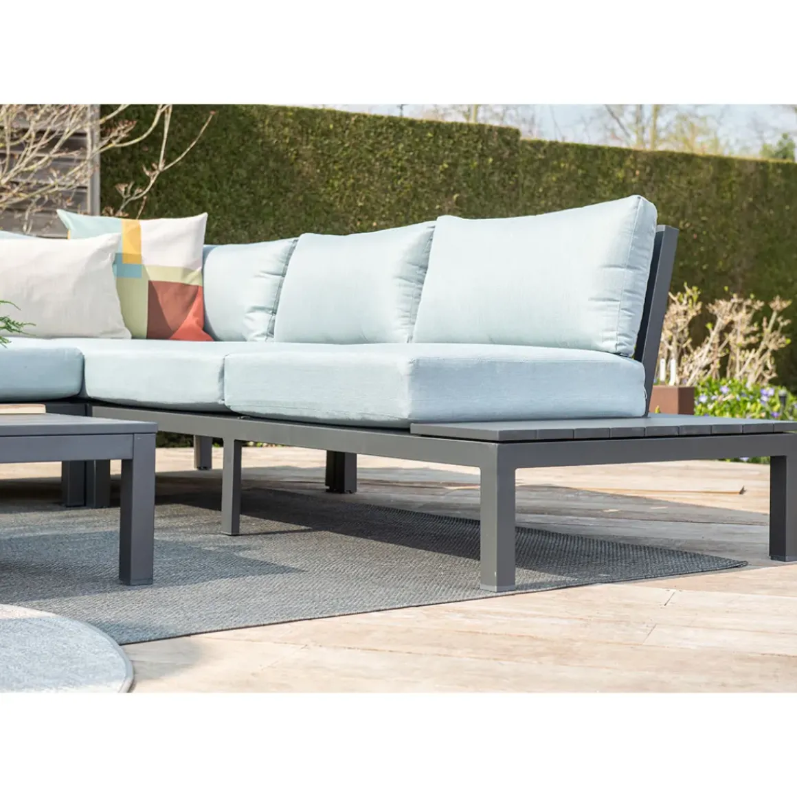 Garden Impressions Lena Loungeset 4-Delig - Mint Grijs