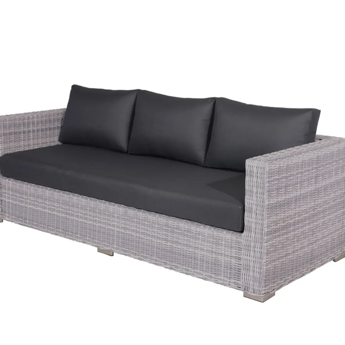 Garden Impressions Tennessee Lounge Tuinbank L225 Cm -Licht Grijs