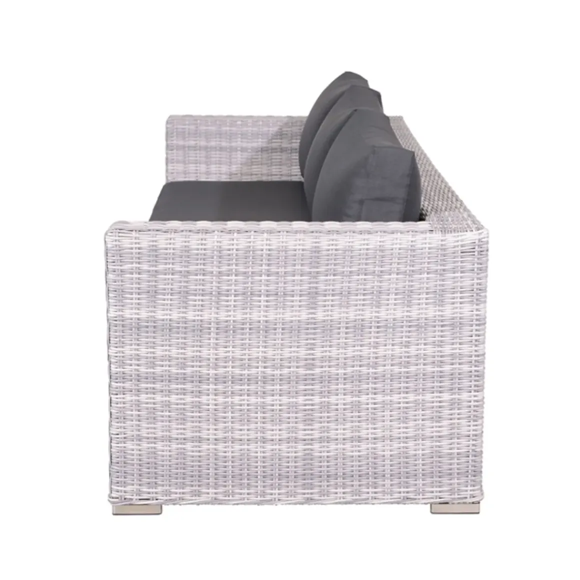 Garden Impressions Tennessee Lounge Tuinbank L225 Cm -Licht Grijs