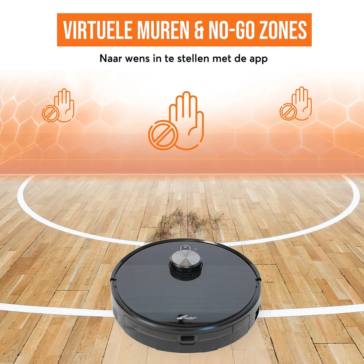 Geavanceerde Robotstofzuiger "Willem" Met Afzuigunit