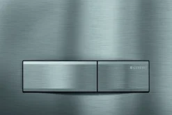 Geberit Bedieningspaneel Sigma 50 Voor Up320, Up720, Up300 En Up700 Inbouwreservoirs| 24,6X16,4Cm Geborsteld Chroom