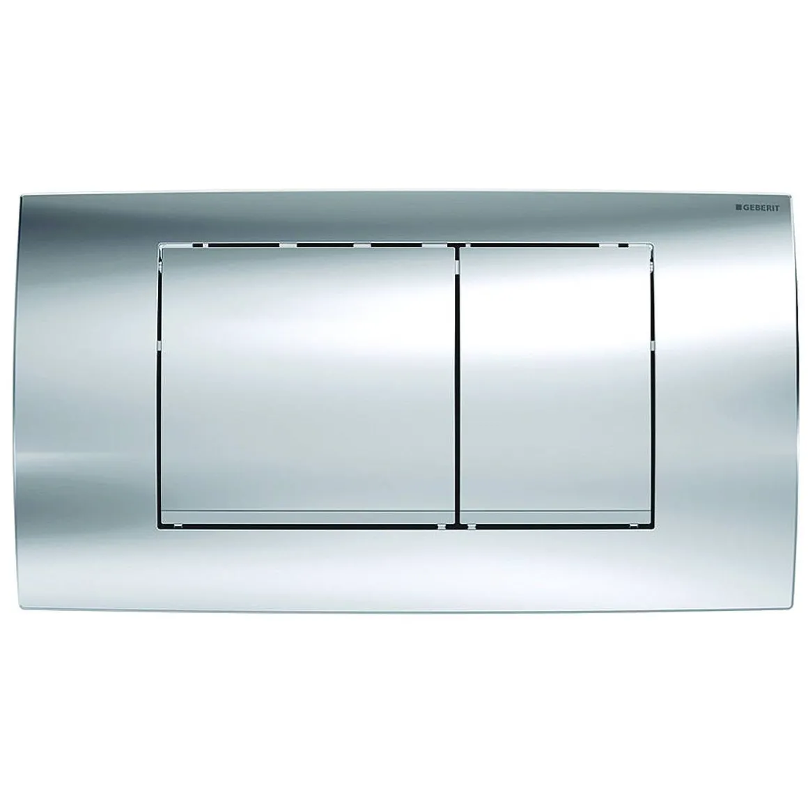 Geberit Bedieningspaneel Twinline 30 Voor Up130 Inbouwreservoirs 340X185X32Mm Glanzend Chroom