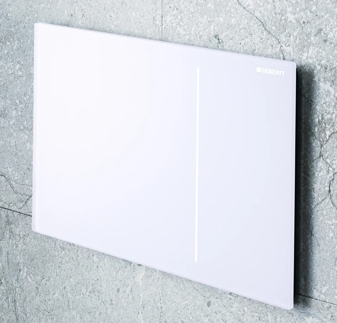 Geberit Bedieningspaneel Sigma 70 Voor Up320, Up720, Up300 En Up700 Inbouwreservoirs| 24X15,8Cm Wit Glas