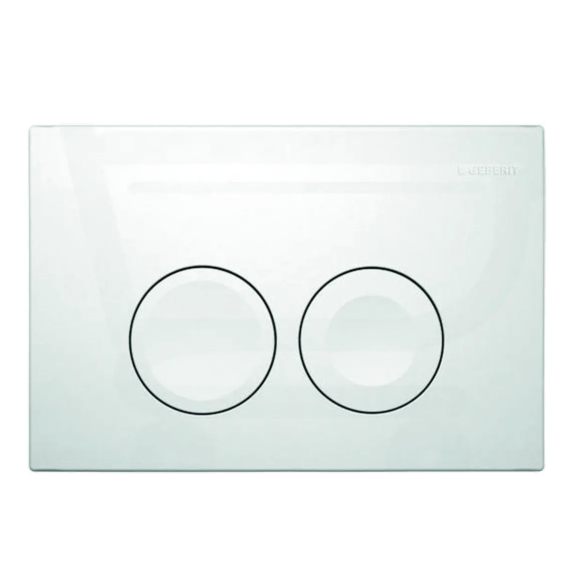 Geberit Bedieningspaneel Delta 21 Voor Up100 Inbouwreservoirs| 16,4X24,6Cm Glanzend Wit