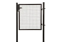 Giardino Enkele Poort H150 X L100Cm Zwart