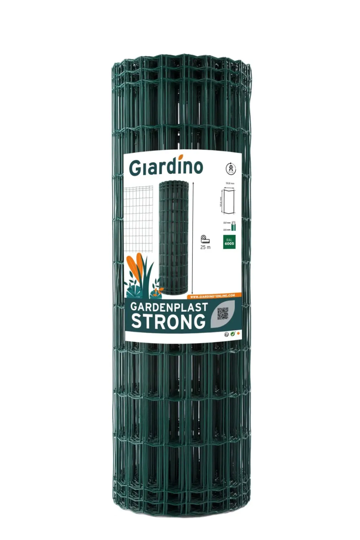 Giardino Kippengaas Gardenplast Strong Groen 25X1,8M