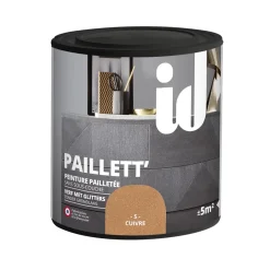 Glitterverf Paillett' 500Ml Koper