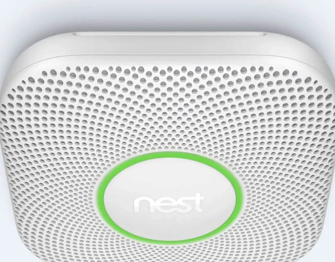 Google Nest Rook- En Koolmonoxidemelder Protect + Batterij