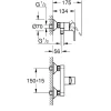 Grohe Douchemengkraan Start Loop Chroom