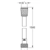 Grohe Doucheslang Vitalioflex 150Cm Chroom